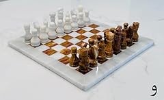Vintage marble chess for sale  Delivered anywhere in USA 