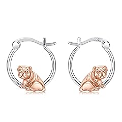 French bulldog earrings for sale  Delivered anywhere in USA 
