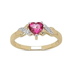 Pink topaz ring for sale  Delivered anywhere in UK