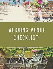 Wedding venue checklist for sale  Delivered anywhere in UK