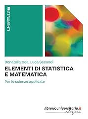 Elementi statistica matematica usato  Spedito ovunque in Italia 