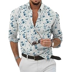 Fansu camicia fiori usato  Spedito ovunque in Italia 