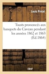 Toasts prononcés banquets d'occasion  Livré partout en France
