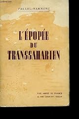 épopée transsaharien d'occasion  Livré partout en France