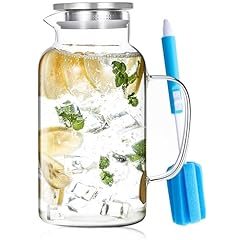 Hannadepot glass pitcher for sale  Delivered anywhere in USA 
