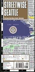 Streetwise seattle map for sale  Delivered anywhere in USA 
