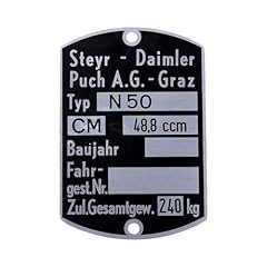 Blank nameplate puch for sale  Delivered anywhere in UK