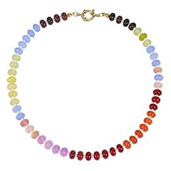 Beaded gemstone necklace for sale  Delivered anywhere in USA 