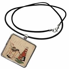 3drose necklace rectangle for sale  Delivered anywhere in USA 