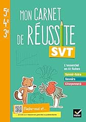 Carnet réussite svt d'occasion  Livré partout en France