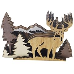 Homsfou wooden deer for sale  Delivered anywhere in USA 