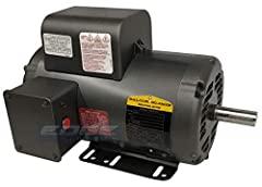 BALDOR 5HP AIR COMPRESSOR ELECTRIC MOTOR, 56HZ FRAME, for sale  Delivered anywhere in USA 