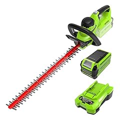Greenworks g40ht61k2 cordless for sale  Delivered anywhere in UK