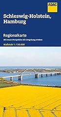 Adac regionalkarte schleswig gebraucht kaufen  Wird an jeden Ort in Deutschland