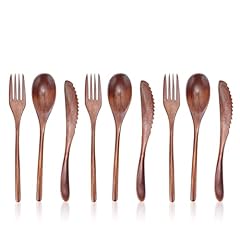 9pcs holzbesteck salatbesteck gebraucht kaufen  Wird an jeden Ort in Deutschland