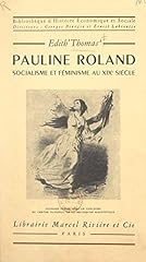 Pauline roland socialisme d'occasion  Livré partout en France