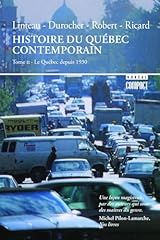 Histoire québec contemporain d'occasion  Livré partout en Belgiqu