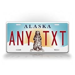 Personalized alaska license for sale  Delivered anywhere in USA 