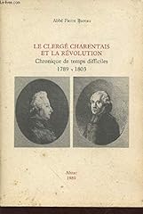 Clergé charentais révolution d'occasion  Livré partout en France