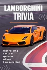 Lamborghini trivia interesting for sale  Delivered anywhere in USA 