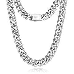 Silver cuban link for sale  Delivered anywhere in USA 