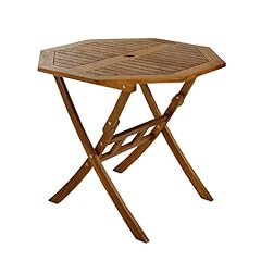 Charles Bentley FSC Hardwood Octagonal Dining Table for sale  Delivered anywhere in UK
