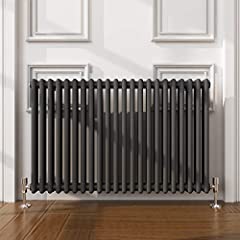 ELEGANT Traditional Radiator Anthracite Double Horizontal for sale  Delivered anywhere in Ireland