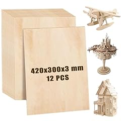 Muxhel 12pcs plywood for sale  Delivered anywhere in UK
