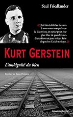 Kurt gerstein ambiguité d'occasion  Livré partout en France