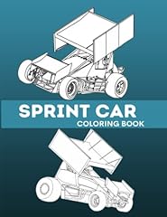 Sprint car coloring for sale  Delivered anywhere in UK