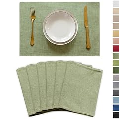 Demetex green placemats for sale  Delivered anywhere in USA 