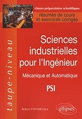 Sciences industrielles ingéni d'occasion  Livré partout en France