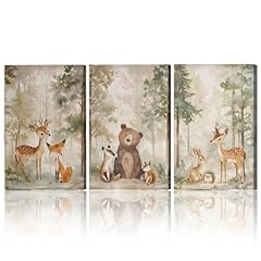 Joalpysm 3pcs woodland for sale  Delivered anywhere in UK