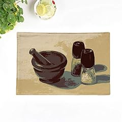 rouihot Set of 6 Placemats Still Life Accessories Salt for sale  Delivered anywhere in Canada
