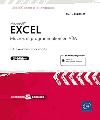 Excel macros programmation d'occasion  Livré partout en France