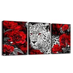 Leopard canvas wall for sale  Delivered anywhere in USA 