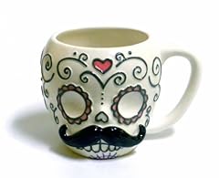 Sugar skull mustache for sale  Delivered anywhere in USA 