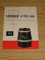 Sonnar 135 mm gebraucht kaufen  Wird an jeden Ort in Deutschland