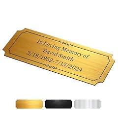 Engraved plaques personalised for sale  Delivered anywhere in UK
