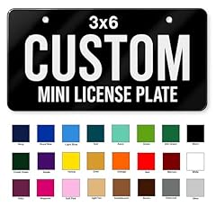 Custom mini license for sale  Delivered anywhere in USA 