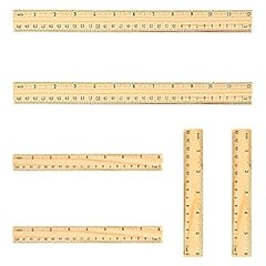 Pcs wooden ruler for sale  Delivered anywhere in UK
