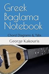 Greek baglama notebook for sale  Delivered anywhere in USA 
