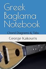 Greek baglama notebook for sale  Delivered anywhere in Ireland