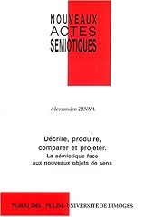 Actes semiotiques 81 d'occasion  Livré partout en Belgiqu