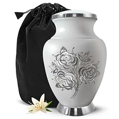 White urn ashes for sale  Delivered anywhere in UK