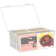 Stackable clear plastic for sale  Delivered anywhere in USA 