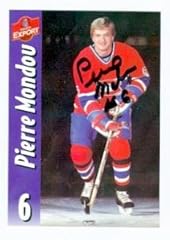Pierre mondou autographed for sale  Delivered anywhere in USA 