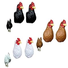 Set orecchini gallina usato  Spedito ovunque in Italia 