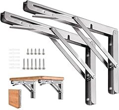 Folding shelf brackets for sale  Delivered anywhere in USA 