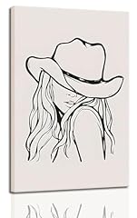 Western cowgirl canvas for sale  Delivered anywhere in USA 